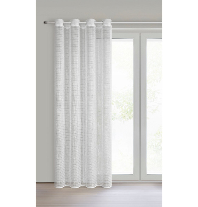 Hotová záclona ELIRA bílá - na průchodkách