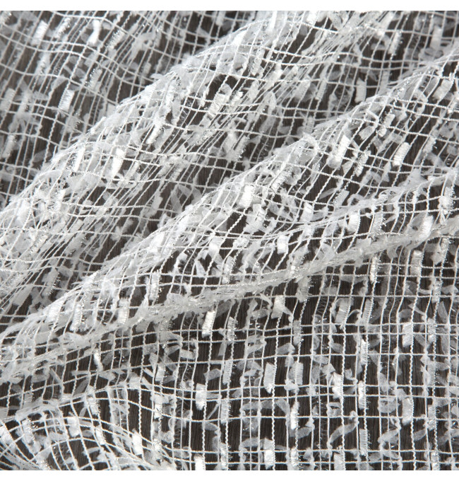 Hotová záclona KLOE bílá - na průchodkách