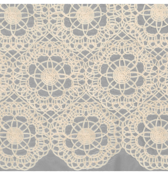 Hotová záclona LIZA béžová - na průchodkách