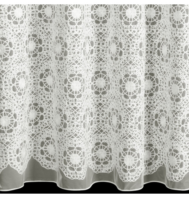 Hotová záclona LIZA naturální - na průchodkách