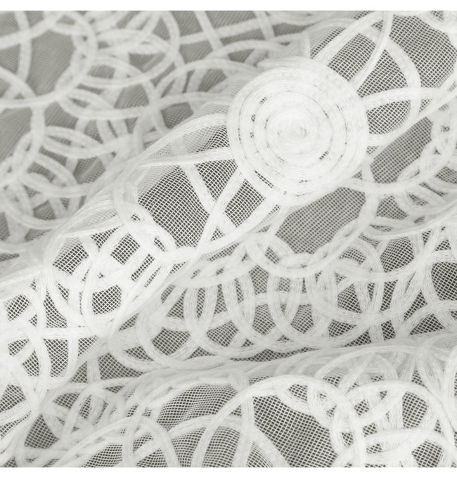 Hotová záclona LIZA naturální - na průchodkách