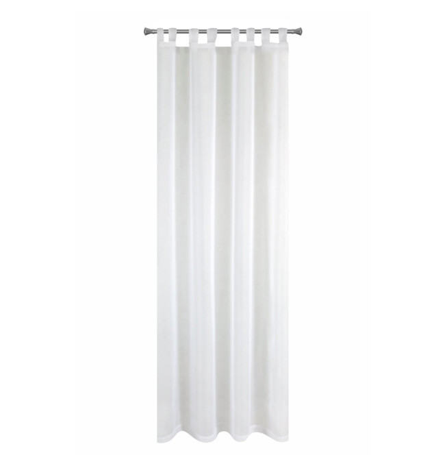 Hotová záclona LUCY 01 bílá - na průchodkách