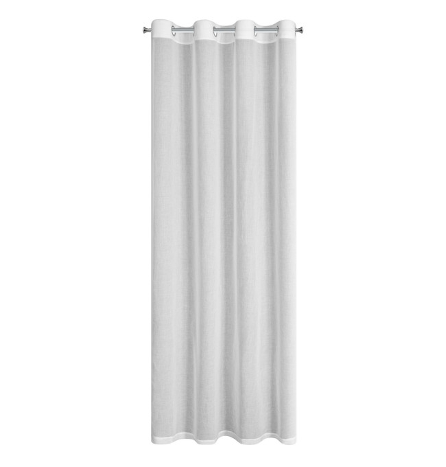 Hotová záclona MARINA bílá - na průchodkách