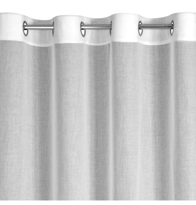 Hotová záclona MARINA bílá - na průchodkách