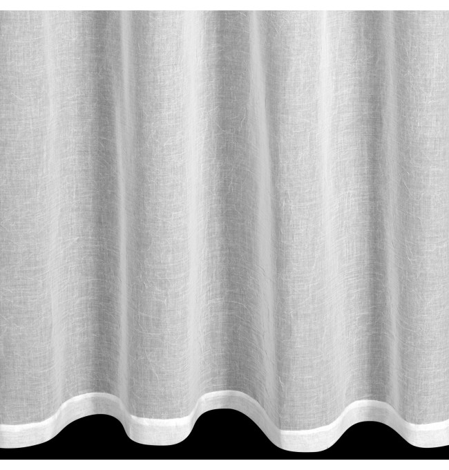 Hotová záclona MARINA bílá - na pásce