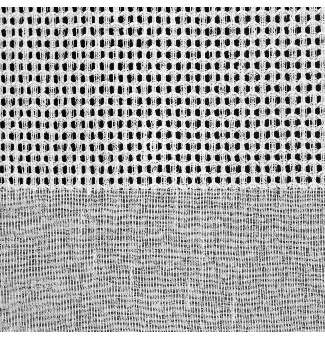 Hotová záclona MARISA bílá - na průchodkách