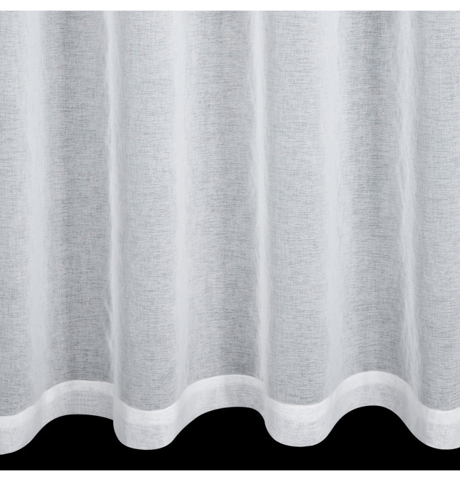 Hotová záclona MELISA bílá / béžová - na průchodkách