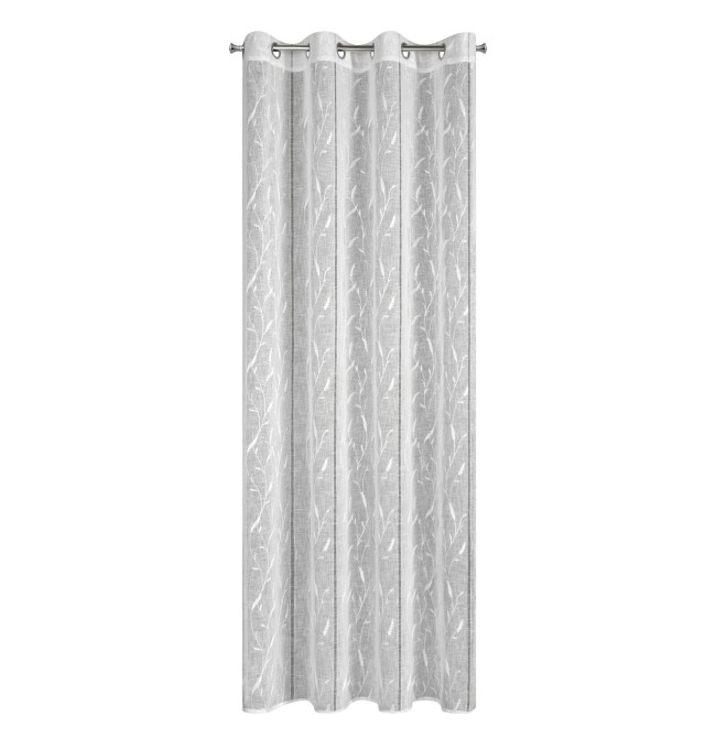 Hotová záclona MELODY B bílá - na průchodkách