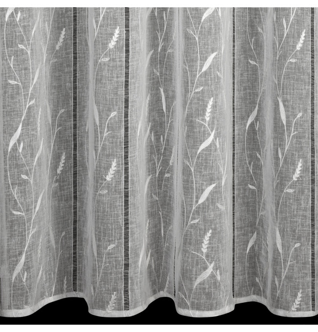 Hotová záclona MELODY B bílá - na průchodkách