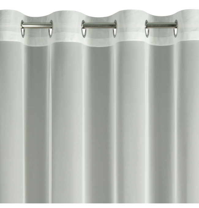 Hotová záclona NIRA krémová - na průchodkách