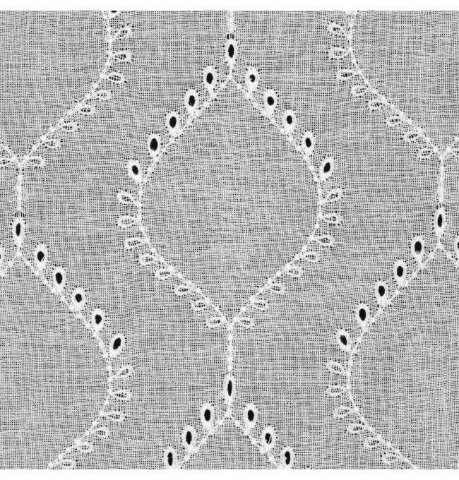 Hotová záclona RAYA bílá - na průchodkách