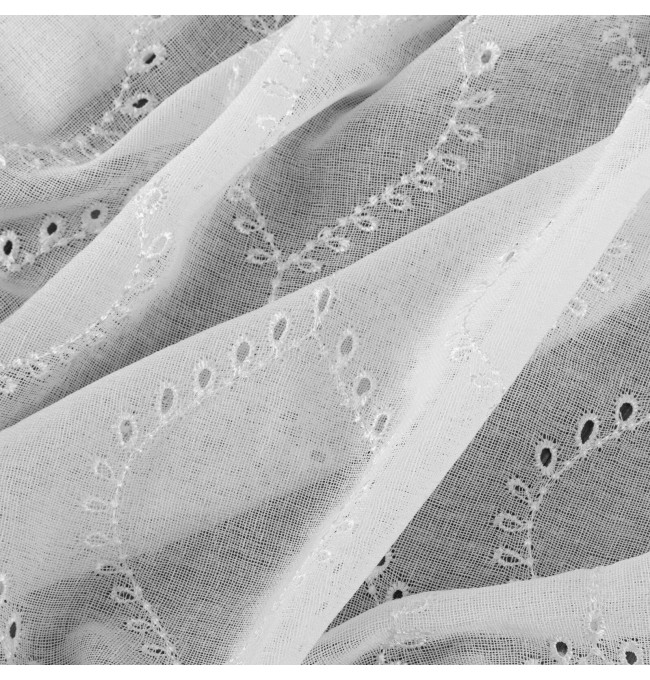 Hotová záclona RAYA bílá - na průchodkách