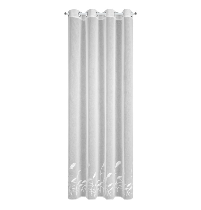 Hotová záclona TASHA bílá - na průchodkách
