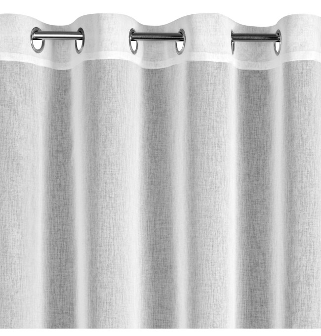 Hotová záclona TASHA bílá - na průchodkách