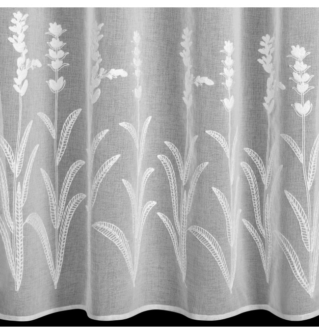 Hotová záclona TONYA B bílá - na průchodkách