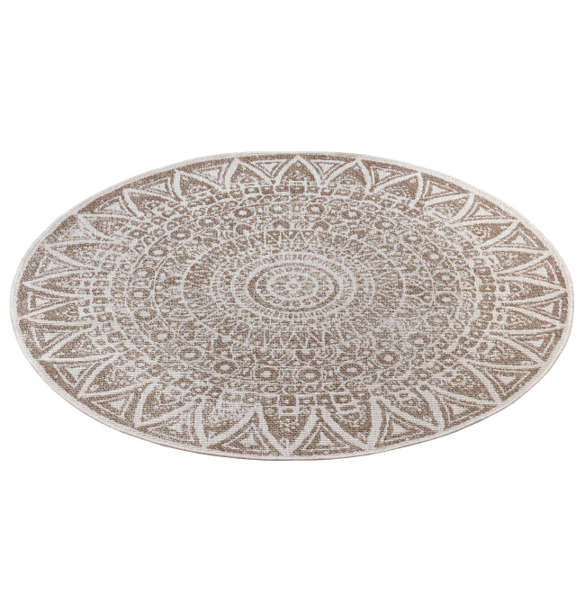 Oboustranný koberec Hanse Home Nora Lilja linen kruh