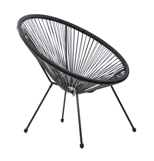 Křeslo ACAPULCO FIESTA černé 891958