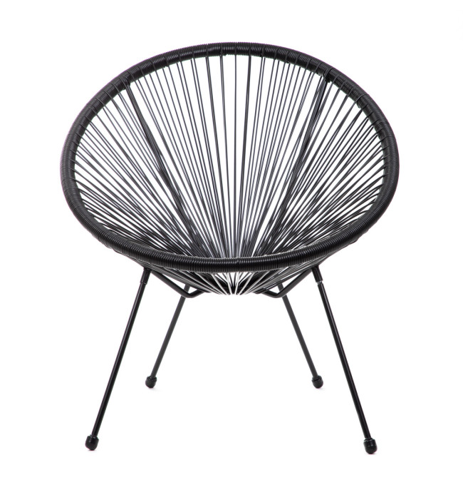 Křeslo ACAPULCO FIESTA černé 891958