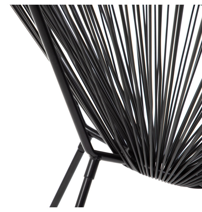 Křeslo ACAPULCO FIESTA černé 891958