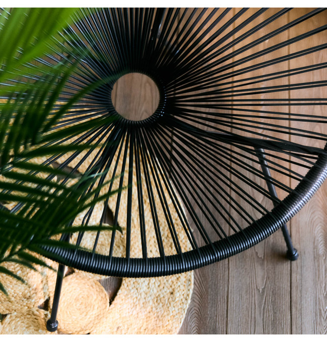 Křeslo ACAPULCO FIESTA černé 891958