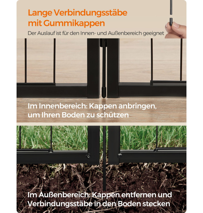 Ohrádka pro psy a domácí zvířata PPK012B01