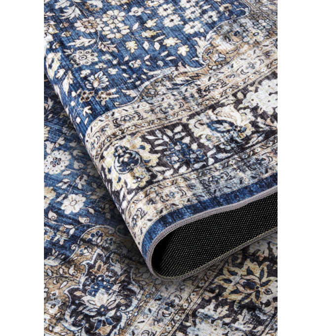 Koberec Hanse Home Asya Aurora tmavomodrý / krémový