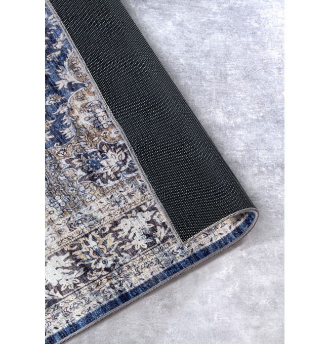 Koberec Hanse Home Asya Aurora tmavomodrý / krémový