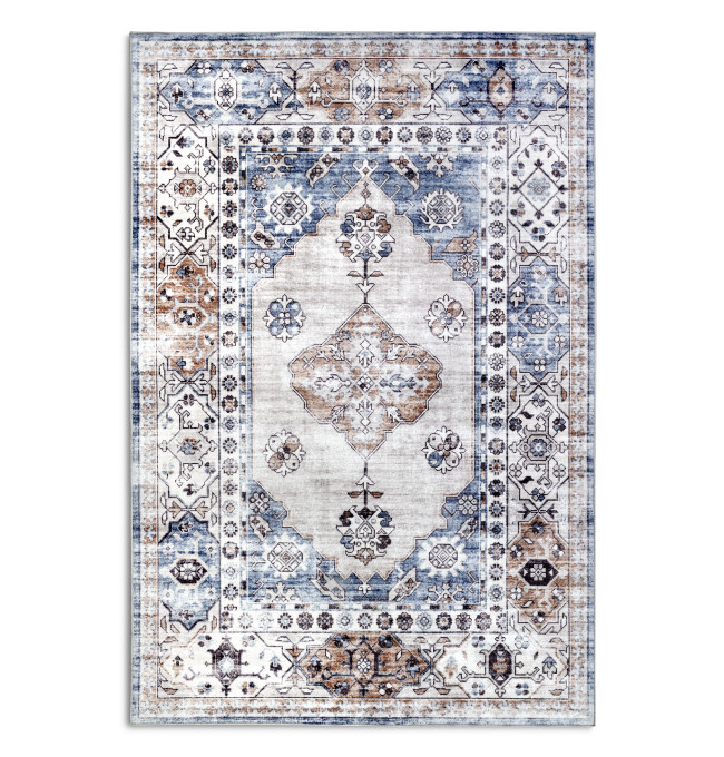 Koberec Hanse Home Asya Meridiem modrý / copper