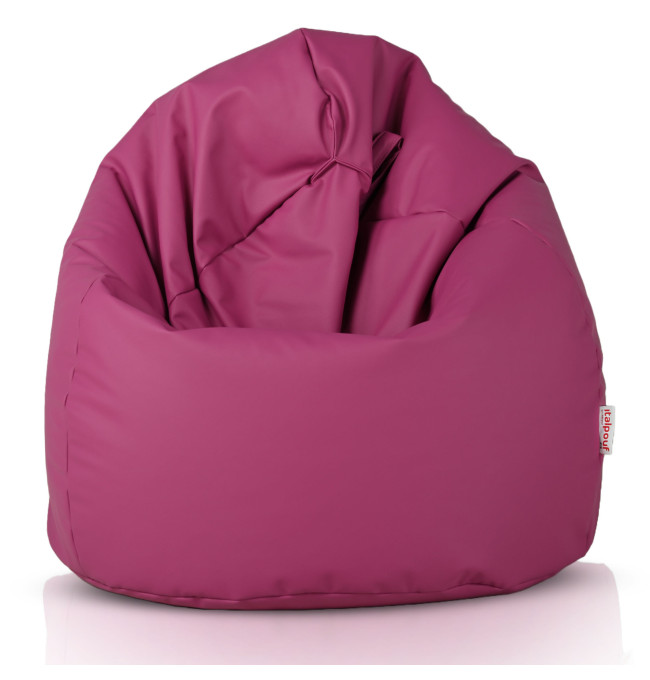 Sedací vak SAKO fuksiový ekokůže