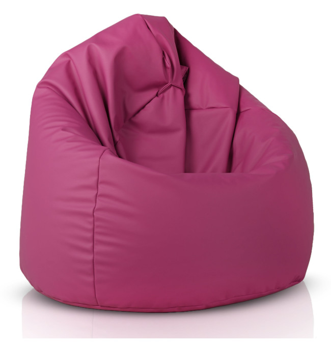 Sedací vak SAKO fuksiový ekokůže