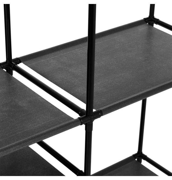 Šatní skříň SYNTIA černá