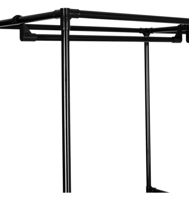 Šatní skříň SYNTIA černá