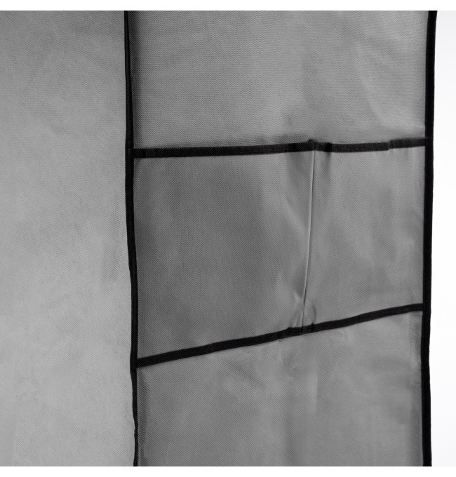 Šatní skříň CELINA antracitová / černá