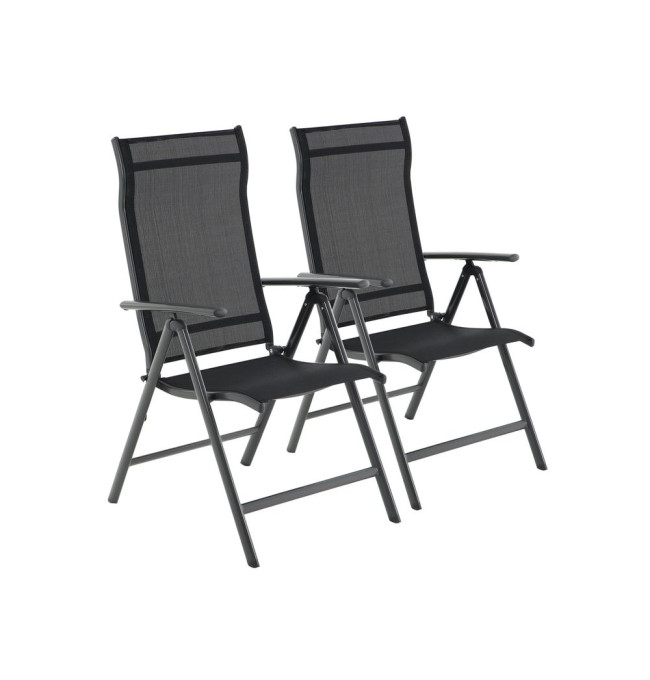 Set 2 zahradních židlí GCB29BK