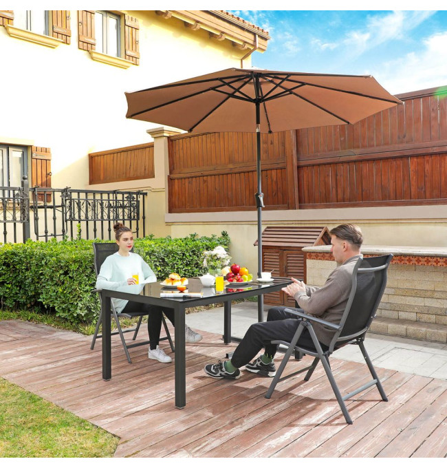 Set 2 zahradních židlí GCB29BK