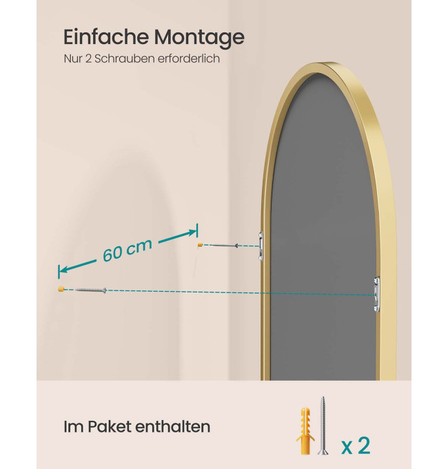 Závěsné zrcadlo LWM011AB01