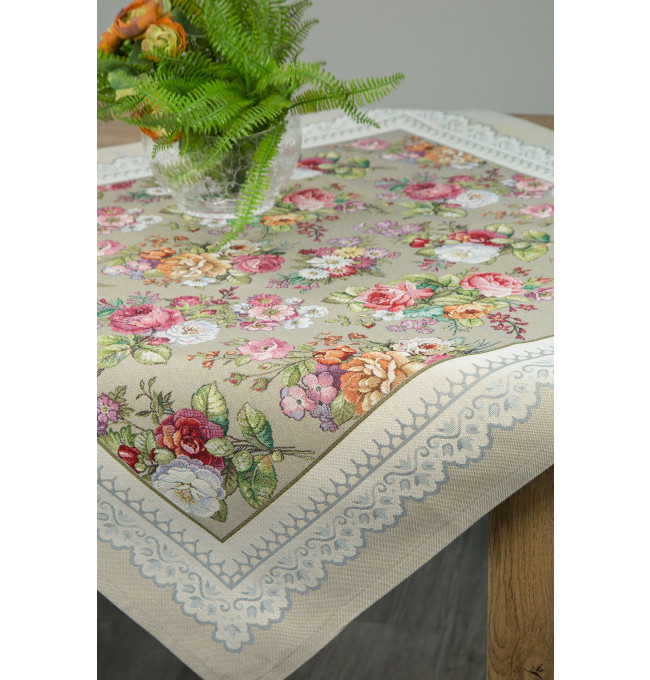 Ubrus GOB 1175 světle šedý / růžový