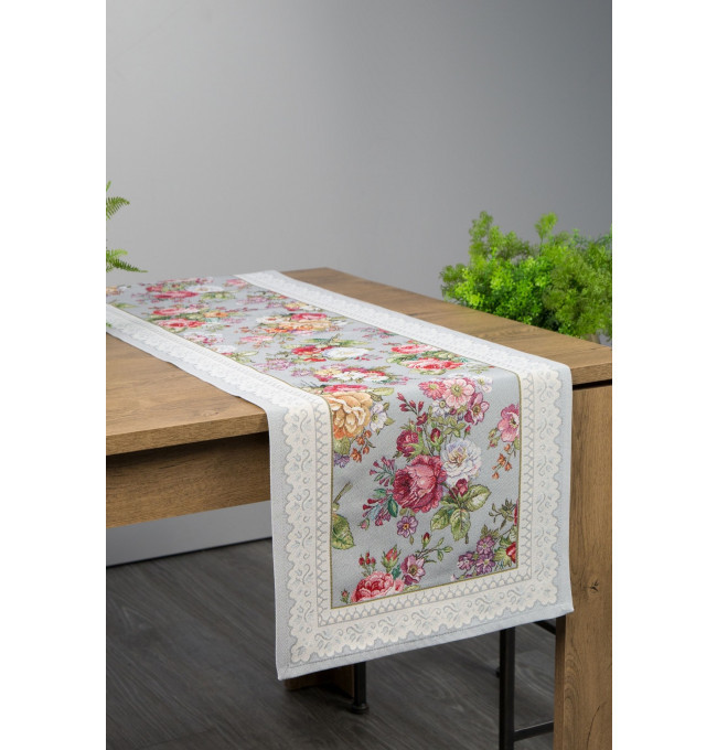 Ubrus GOB 1175 světle šedý / růžový