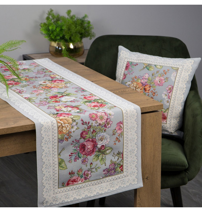 Ubrus GOB 1175 světle šedý / růžový