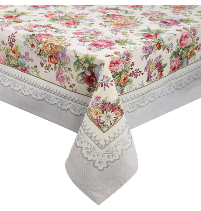 Ubrus GOB 1175 světle šedý / růžový