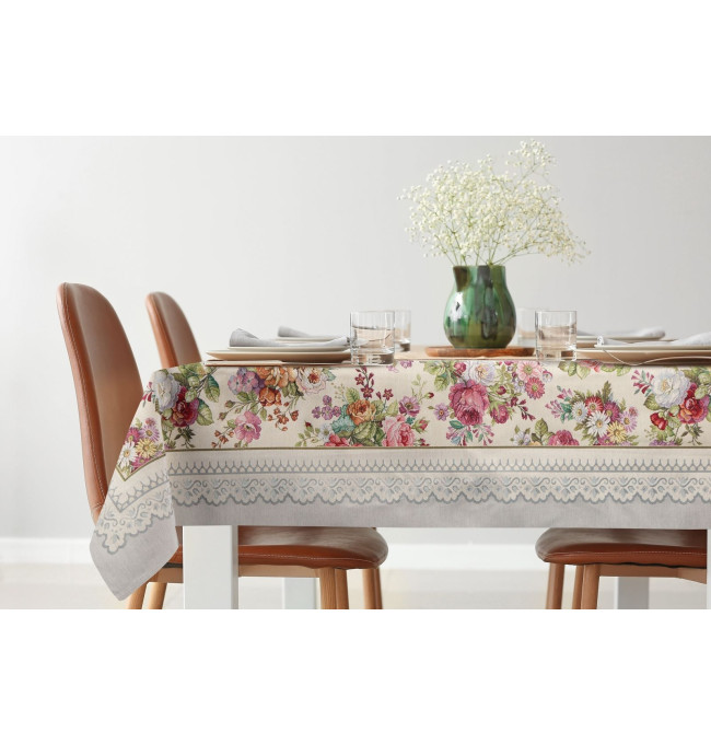 Ubrus GOB 1175 světle šedý / růžový