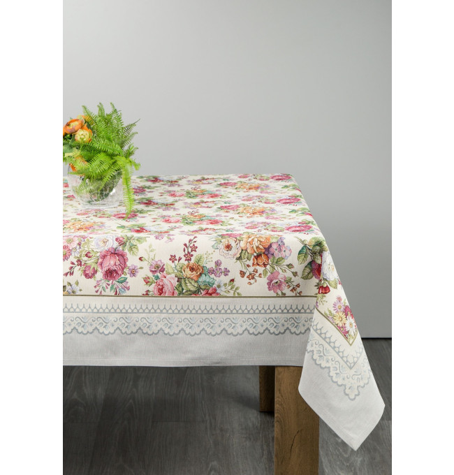 Ubrus GOB 1175 světle šedý / růžový