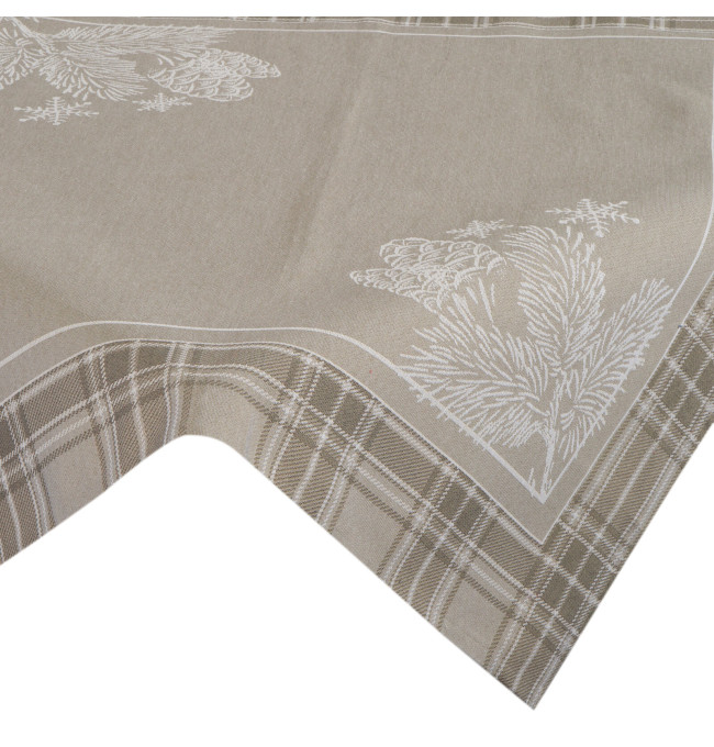 Ubrus GOB HOLLY tmavě béžový