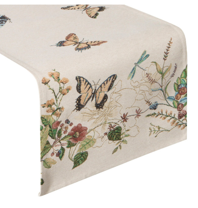 Ubrus GOB SPRING naturální / červený