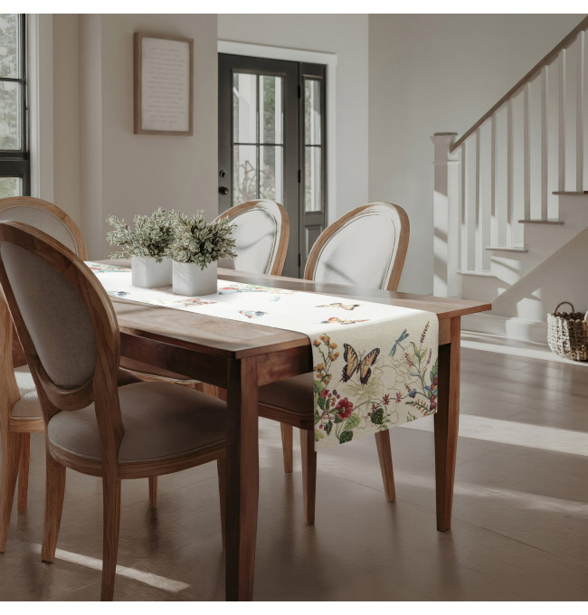 Ubrus GOB SPRING naturální / červený