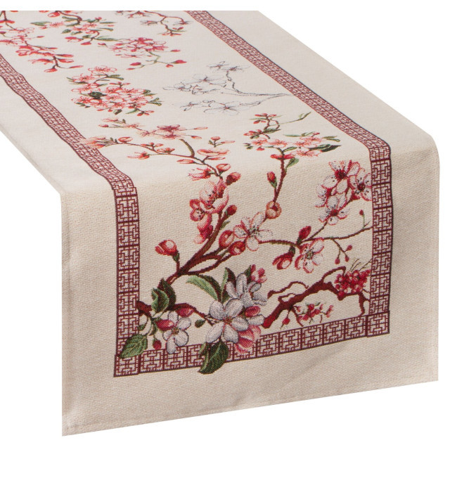 Ubrus GOB THAI naturální / růžový