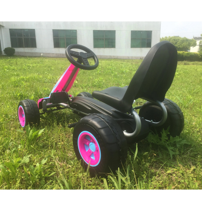 Šlapací motokára Viper růžová