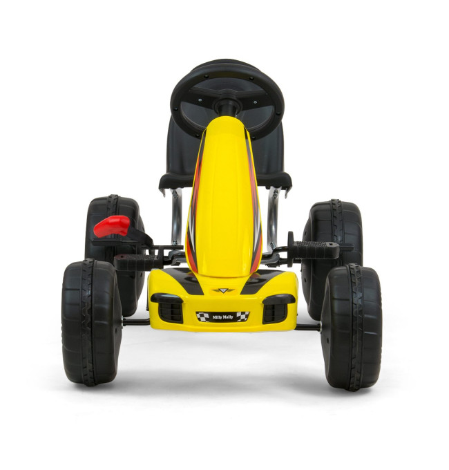 Šlapací motokára Viper žlutá