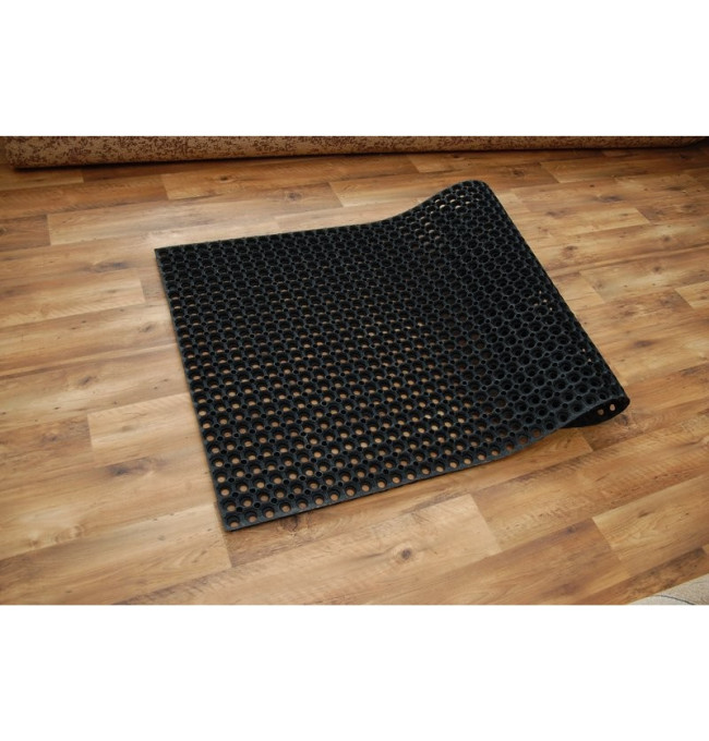 Gumová rohožka Azurová