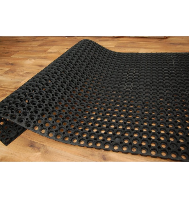 Gumová rohožka Azurová